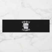 不良ビートロードテキサス州ホールデムカジノおもしろいトランプのポーカー ペットボトルラベル (シングルラベル)