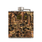 不良ロボット3フラッ包まれたク フラスク (裏面)