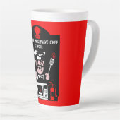 不良調理師ギフト カフェラテマグ (右アングル)