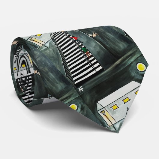 不要なステップ絵を描ズバイアルフレッドキツネ ネクタイ (ロール)