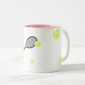 不要なセラピーテニス ツートーンマグカップ (正面右)