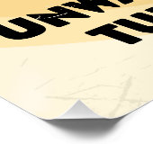 不要なライトオフにする ポスター (コーナー)