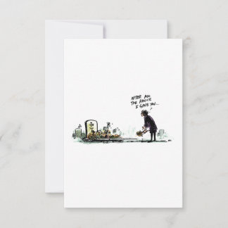 不要な医療アドバイスおもしろいがん葉書 カード