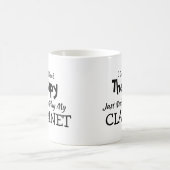 不要セラピージャスト遊ラリネット誕生日 コーヒーマグカップ (中央)