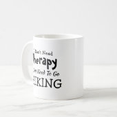 不要セラピーJust Goハイキング誕生日クリスマス コーヒーマグカップ (正面左)