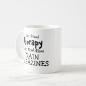 不要セラピーJust Train Magazines誕生日 コーヒーマグカップ (正面左)