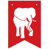 不要品のギフト交換クリスマス・パーティ バンティングフラッグ (第1の旗)