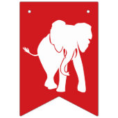 不要品のギフト交換クリスマス・パーティ バンティングフラッグ (第3の旗)