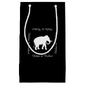 不要品のギフト交換パーティー スモールペーパーバッグ (正面)