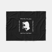 不要品のギフト交換パーティー フリースブランケット (正面(横))