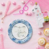 不要品のクリスマスの雪片のパーティーのプレート ペーパープレート (パーティー)