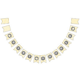 不要品のベビーシャワー バンティングフラッグ