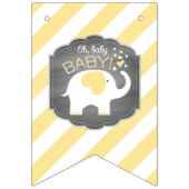 不要品のベビーシャワー バンティングフラッグ (第3の旗)