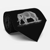 不要品のヴィンテージの19世紀のイラストレーション ネクタイ (ロール)