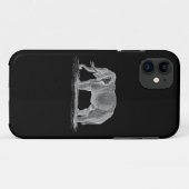 不要品のヴィンテージの19世紀のイラストレーション Case-Mate iPhoneケース (裏面(横))