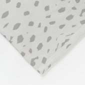 不要品の白く点々のあるなフリースブランケット フリースブランケット (角)