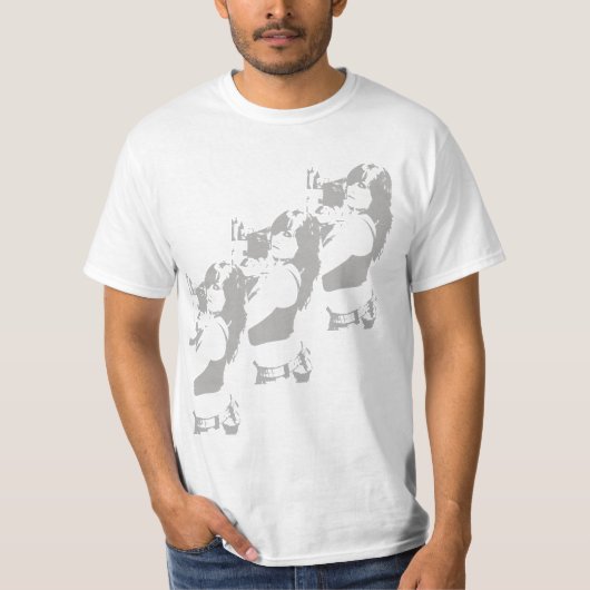 不要品3の女の子のTシャツ Tシャツ (正面)