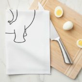 不要品 キッチンタオル (四つ折り)