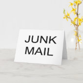 不要郵便物の挨拶状、含まれている封筒 カード (黄色い花)