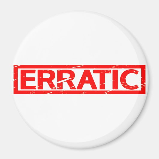 不規則なスタンプ マグネット (正面)