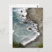 不規則なポイント高さ1 ポストカード (正面/裏面)