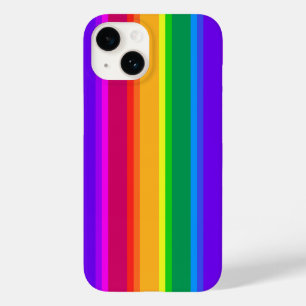 不規則なレインボーストライプズのケース – メイトiPhoneケース Case-Mate iPhone 14ケース