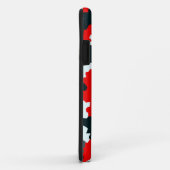 不規則な幾何学的抽象芸術モザイクカモフラージュ Case-Mate iPhoneケース (裏面/右)