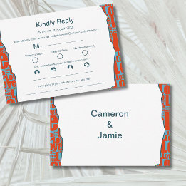 不規則な愛縁ど出席ダイエット音楽RSVP 出欠カード