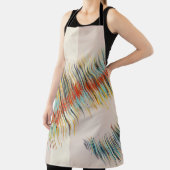 不規則な曲線絵画抽象芸術 エプロン (インサイチュ)
