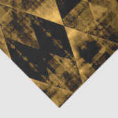 不規則な金ゴールドとブラックダイヤモンド 薄葉紙 (詳細)