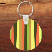 不規則ストライプな縦線 キーホルダー (正面)