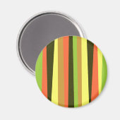 不規則ストライプな縦線 マグネット (正面/裏面)