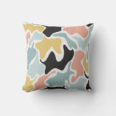 不規則パターンデザイン クッション (正面)