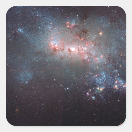 不規則銀河系NGC 4449 Caldwell 21 スクエアシール (正面)
