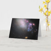 不規則銀河系Ngc 4485 カード (黄色い花)