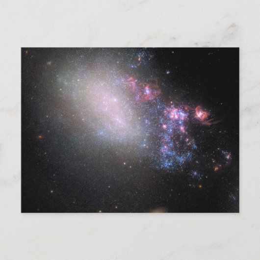 不規則銀河系Ngc 4485 ポストカード (正面)