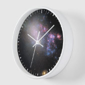 不規則銀河系Ngc 4485 壁時計 (傾斜)