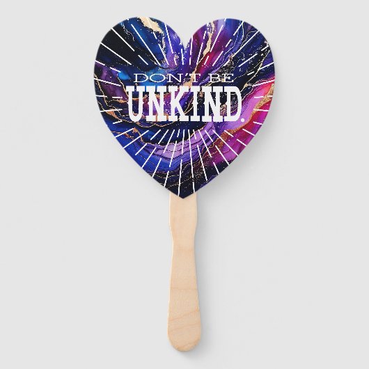 不親切なことをするな ハンドファン (正面)