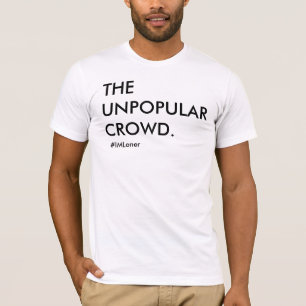 不評の群集のTシャツ Tシャツ