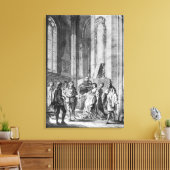 不誠実の英雄を非難するクラウディオ キャンバスプリント (インサイチュ (リビング))