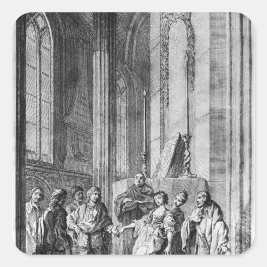 不誠実の英雄を非難するクラウディオ スクエアシール (正面)