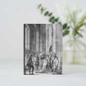 不誠実の英雄を非難するクラウディオ ポストカード (スタンド正面)