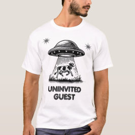 不請け客 - ビンテージUFO牛誘拐 Tシャツ