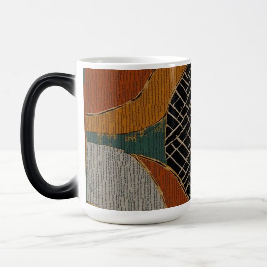 不透明なラグジュアリー・アカリブのフリカ島 モーフィングマグカップ (左)