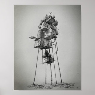 不透明な先物の高い上昇 ポスター