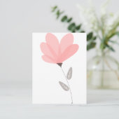 不透明な花 ポストカード (スタンド正面)