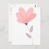 不透明な花 ポストカード (正面/裏面)