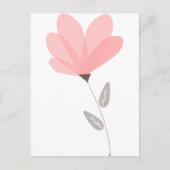 不透明な花 ポストカード (正面)