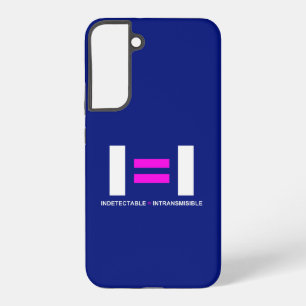 不透過性のVIHを持つ不検出な人 SAMSUNG GALAXY S22+ケース