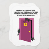 不運な友人 (正面/裏面)